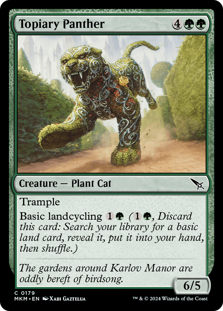 Image of Topiary Panther [Murders at Karlov Manor]