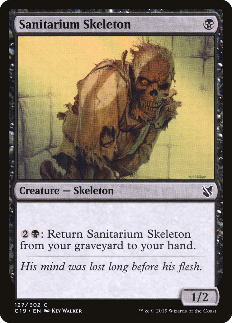 Image of Sanitarium Skeleton [Commander 2019]
