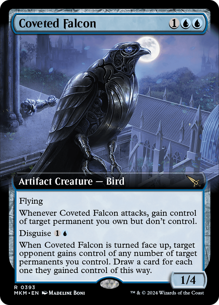 Image of Coveted Falcon (Extended Art) [Murders at Karlov Manor]