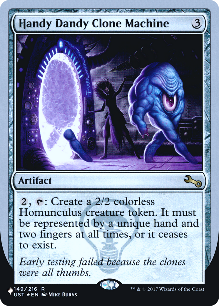 Image of Handy Dandy Clone Machine (Unfinity Foil Edition) [The List]