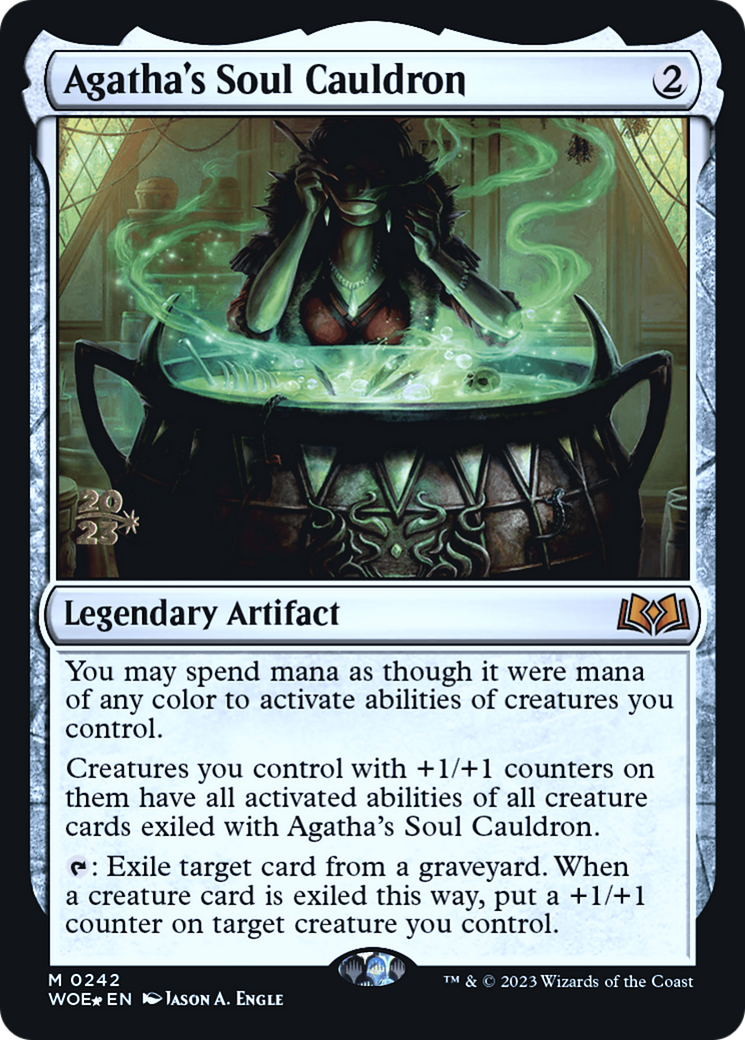 Image of Agatha's Soul Cauldron [Wilds of Eldraine Prerelease Promos]