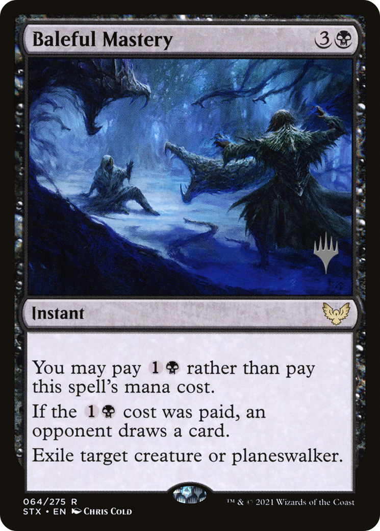 Image of Baleful Mastery (Promo Pack) [Strixhaven: School of Mages Promos]