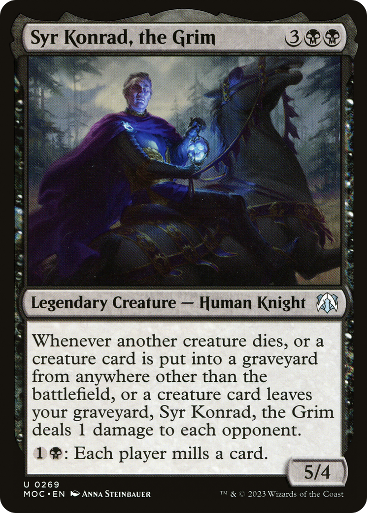 Image of Syr Konrad, the Grim [March of the Machine Commander]