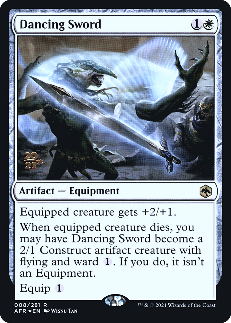 Image of Dancing Sword [Dungeons & Dragons: Adventures in the Forgotten Realms Prerelease Promos]