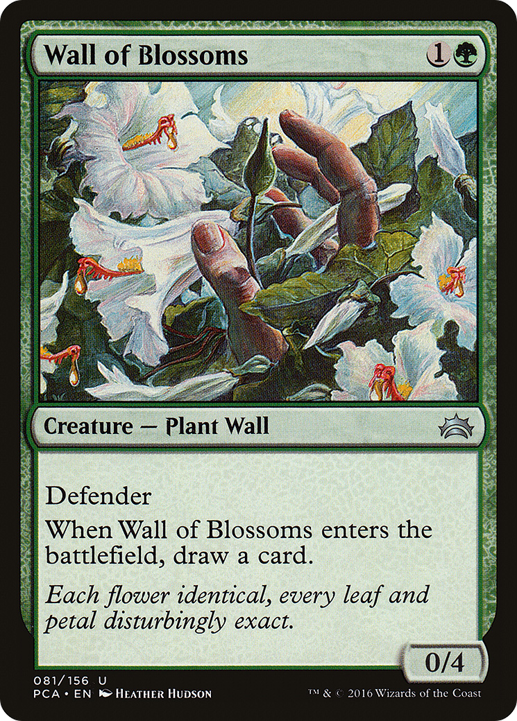 Image of Wall of Blossoms [Planechase Anthology]