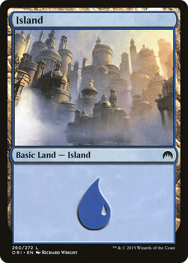 Image of Island (260) [Magic Origins]