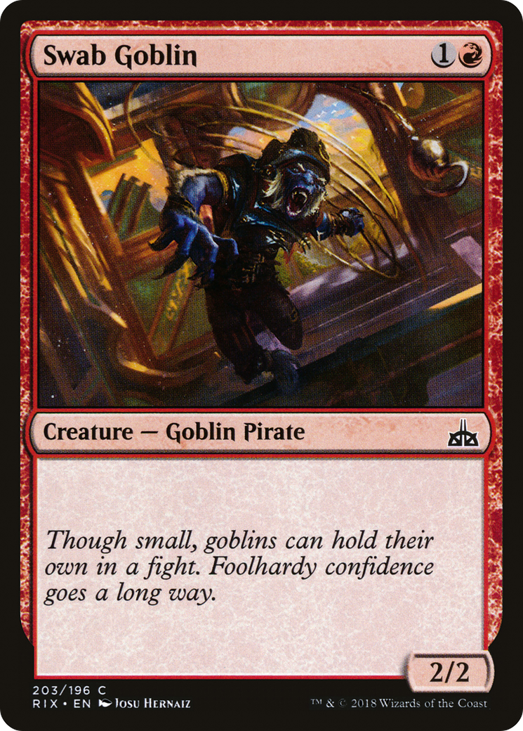 Image of Swab Goblin [Rivals of Ixalan]
