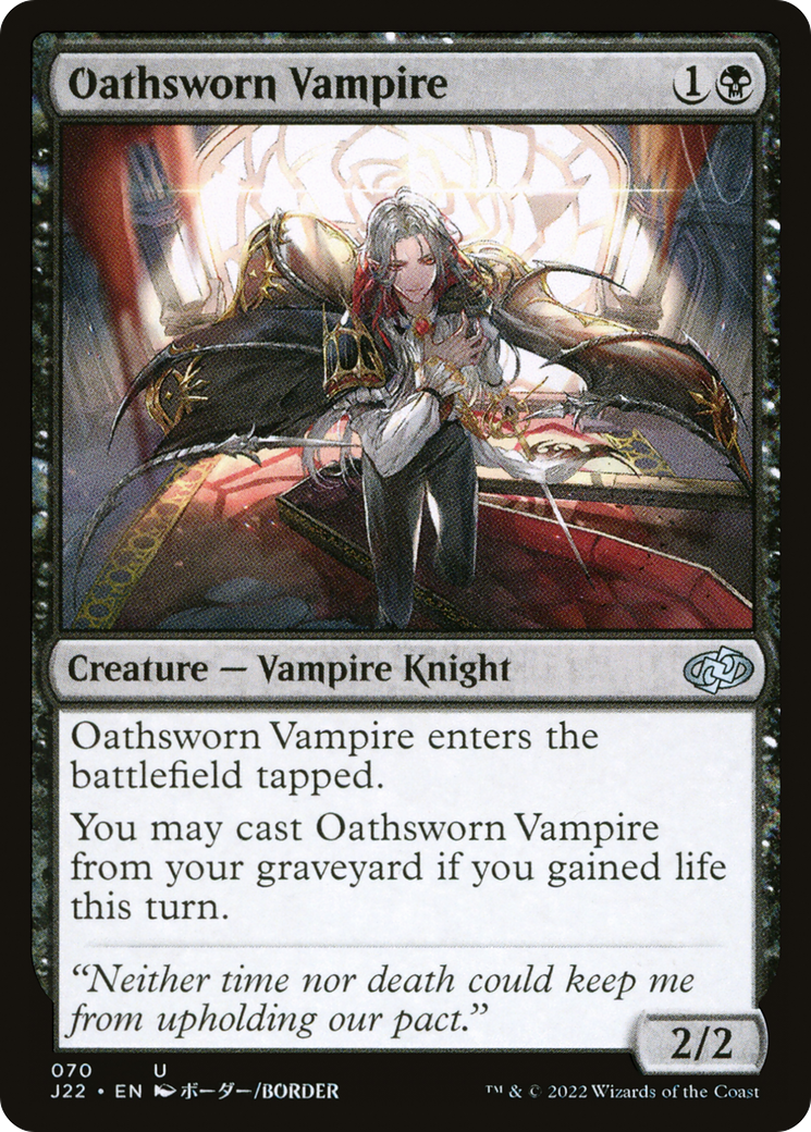 Image of Oathsworn Vampire [Jumpstart 2022]