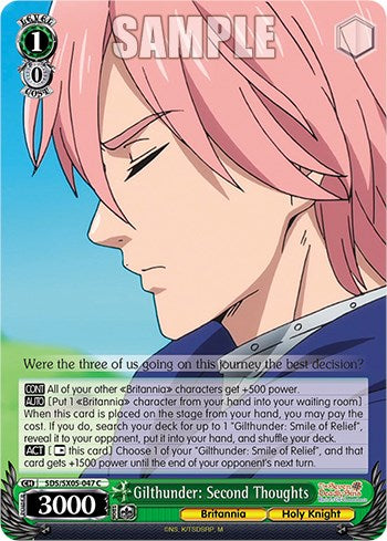 Image of Gilthunder: Second Thoughts [The Seven Deadly Sins: Revival of The Commandments]