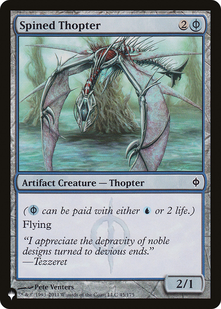 Image of Spined Thopter [The List]