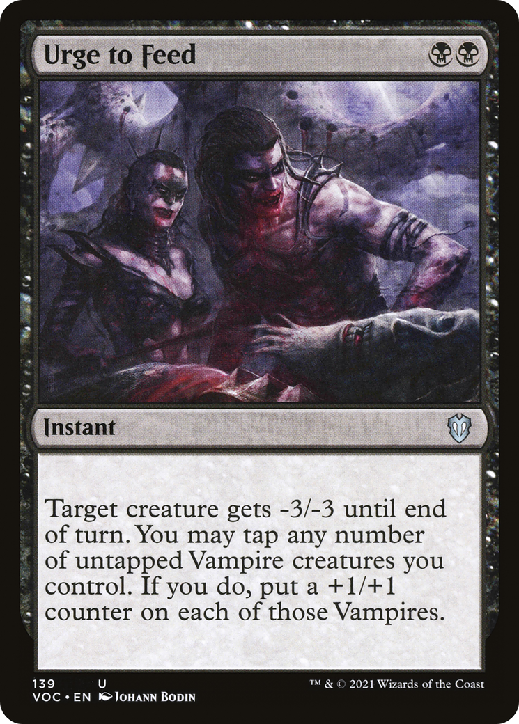Image of Urge to Feed [Innistrad: Crimson Vow Commander]