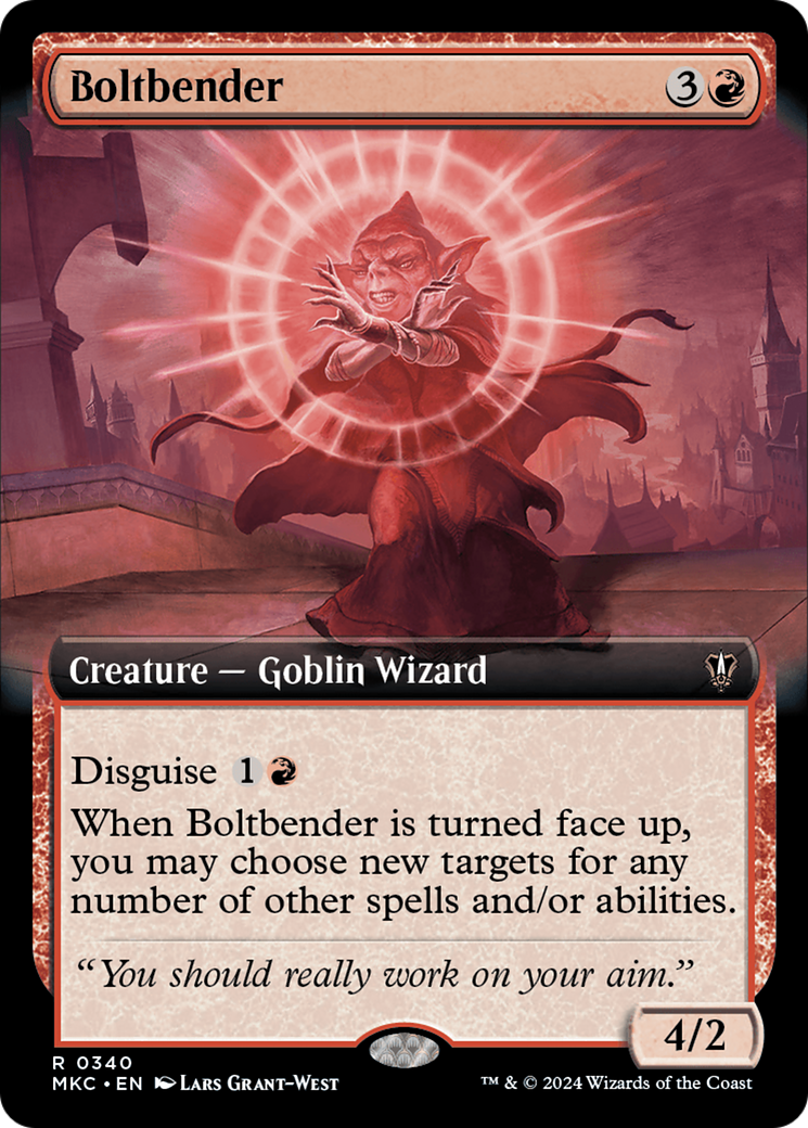 Image of Boltbender (Extended Art) [Murders at Karlov Manor Commander]