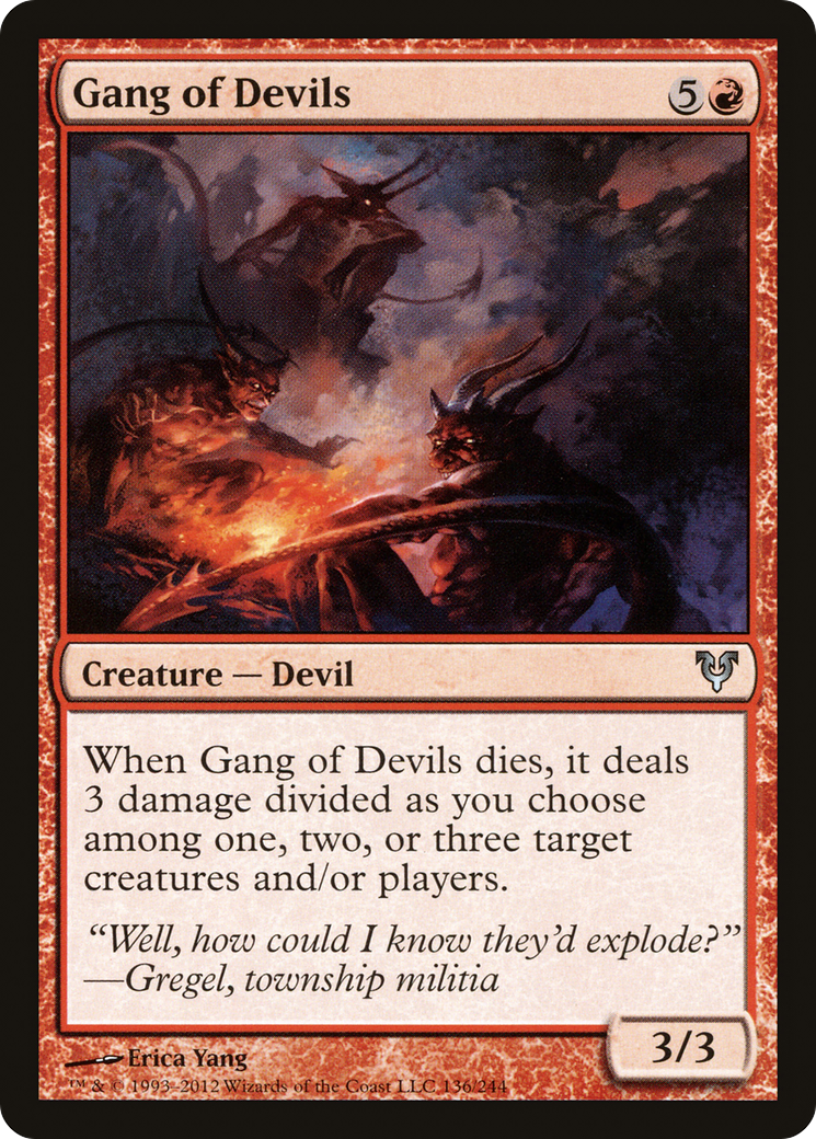 Image of Gang of Devils [Avacyn Restored]