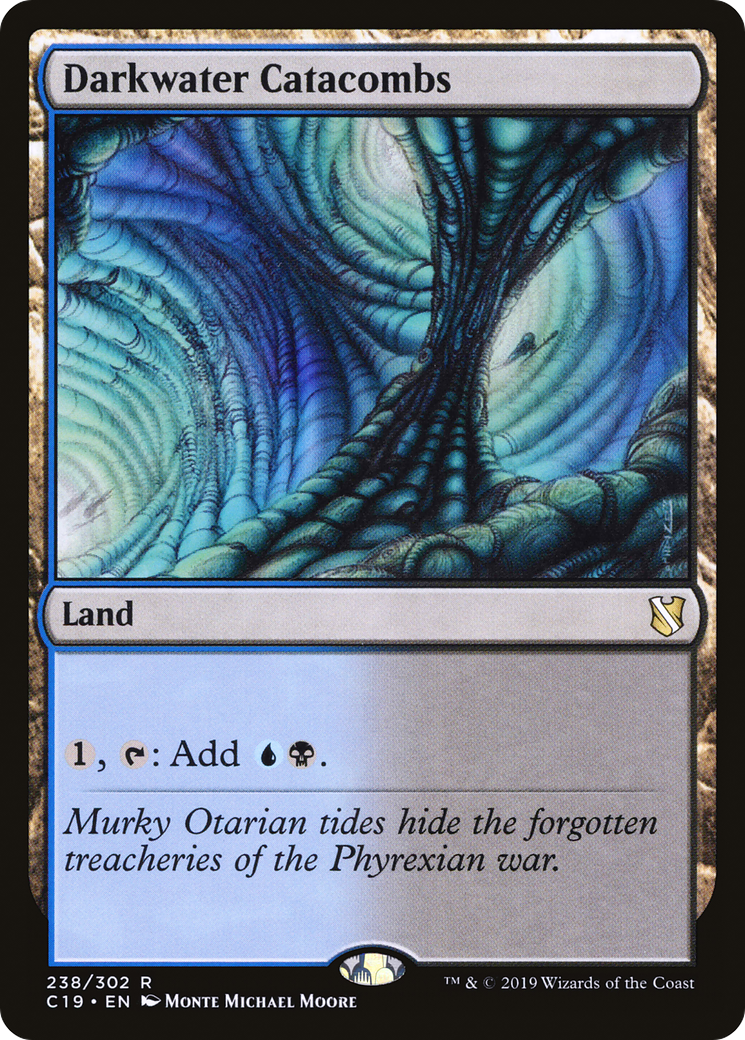 Image of Darkwater Catacombs [Commander 2019]
