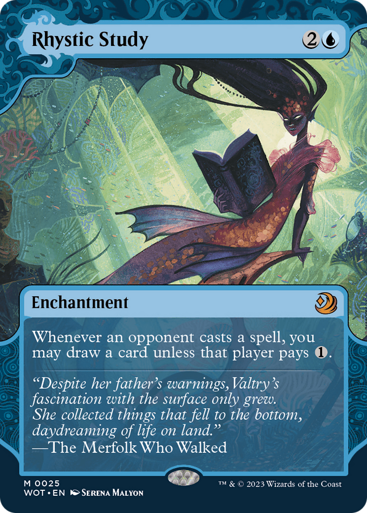 Image of Rhystic Study [Wilds of Eldraine: Enchanting Tales]