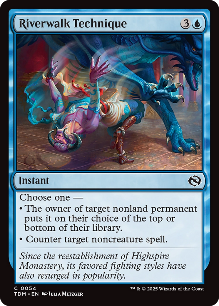 Image of Riverwalk Technique [Tarkir: Dragonstorm]