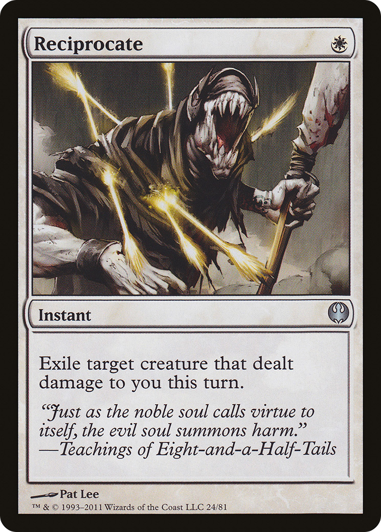 Image of Reciprocate [Duel Decks: Knights vs. Dragons]