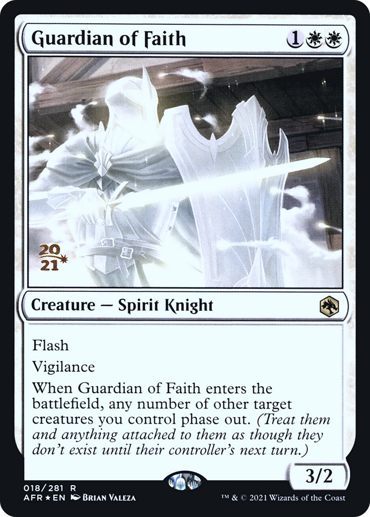Image of Guardian of Faith [Dungeons & Dragons: Adventures in the Forgotten Realms Prerelease Promos]