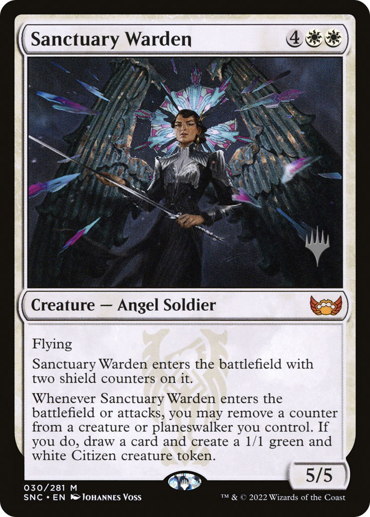 Image of Sanctuary Warden (Promo Pack) [Streets of New Capenna Promos]