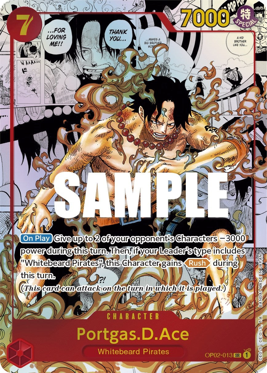 Image of Portgas.D.Ace (Alternate Art) [Paramount War]