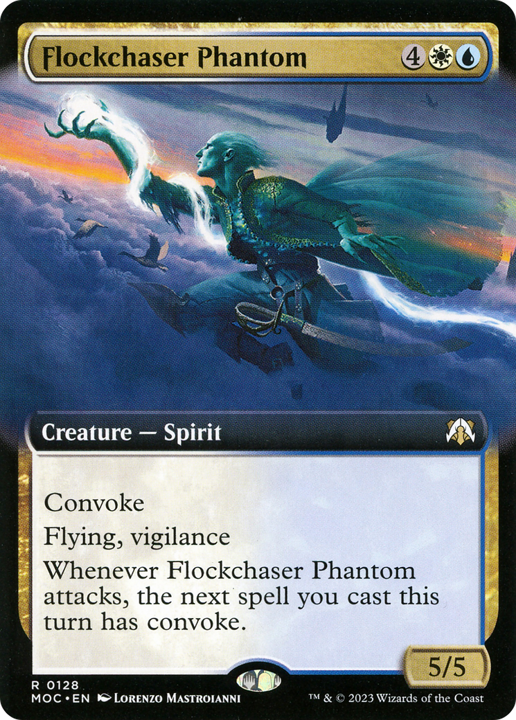 Image of Flockchaser Phantom (Extended Art) [March of the Machine Commander]