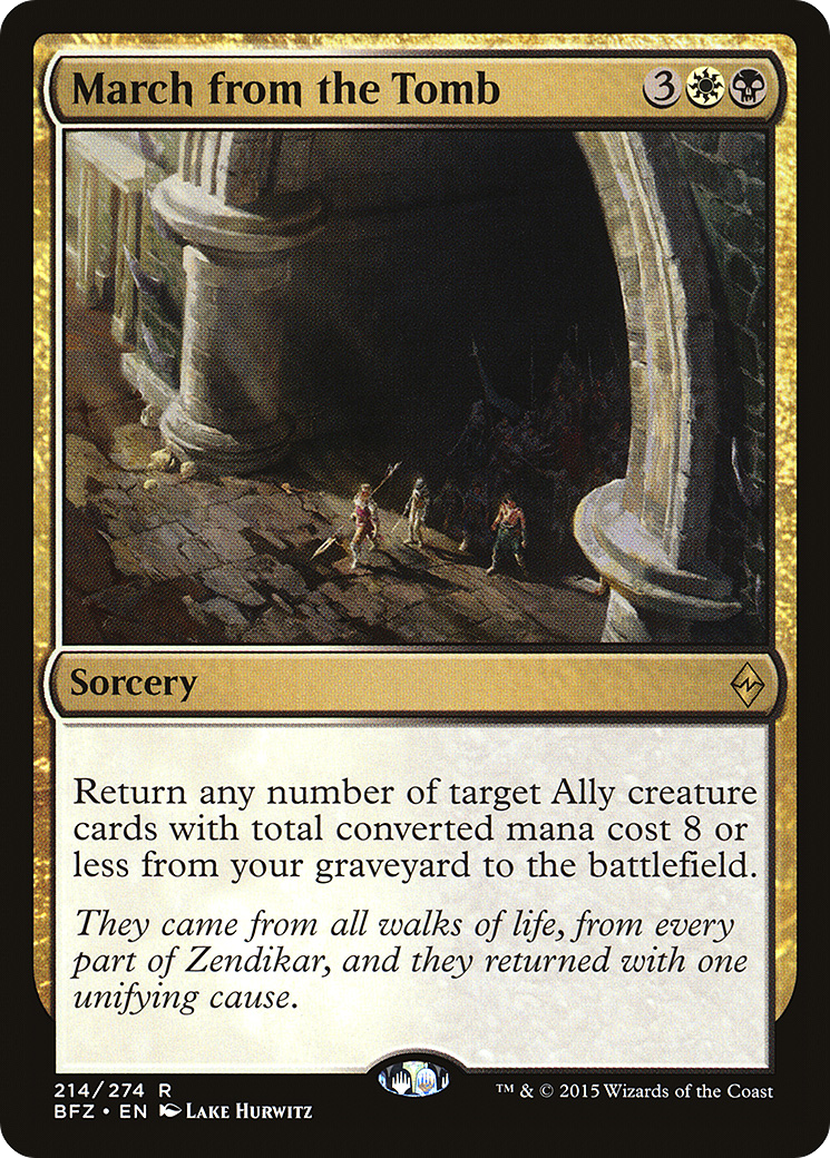 Image of March from the Tomb [Battle for Zendikar]