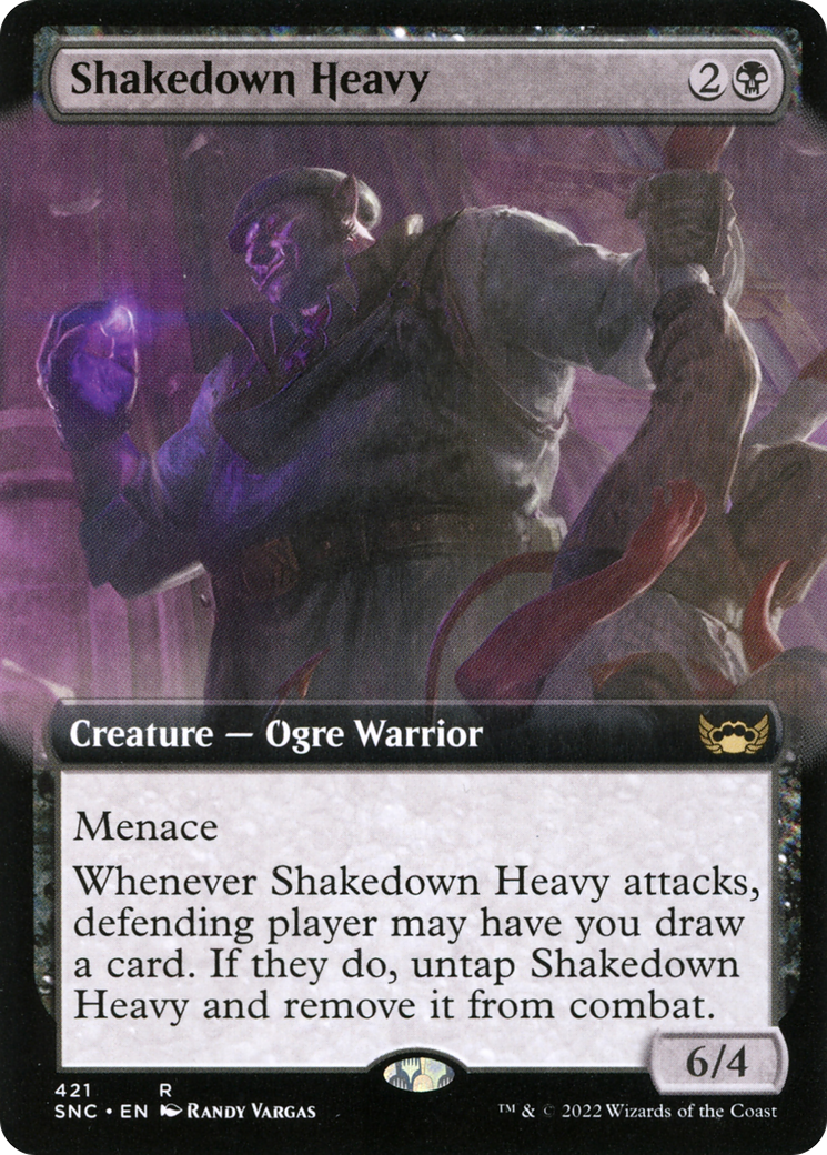 Image of Shakedown Heavy (Extended Art) [Streets of New Capenna]