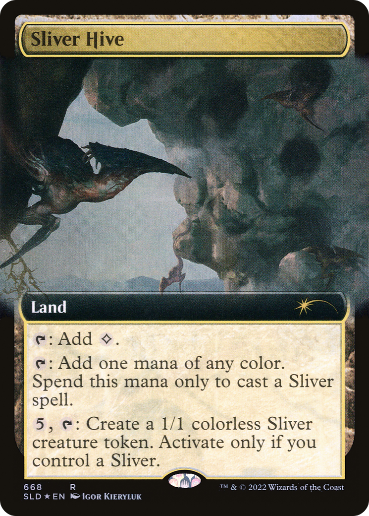 Image of Sliver Hive (Extended Art) [Secret Lair Drop Promos]