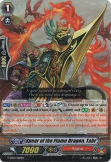 Image of Spear of the Flame Dragon, Tahr (G-LD02/008EN) [G-Legend Deck Vol.2: The Overlord Blaze]