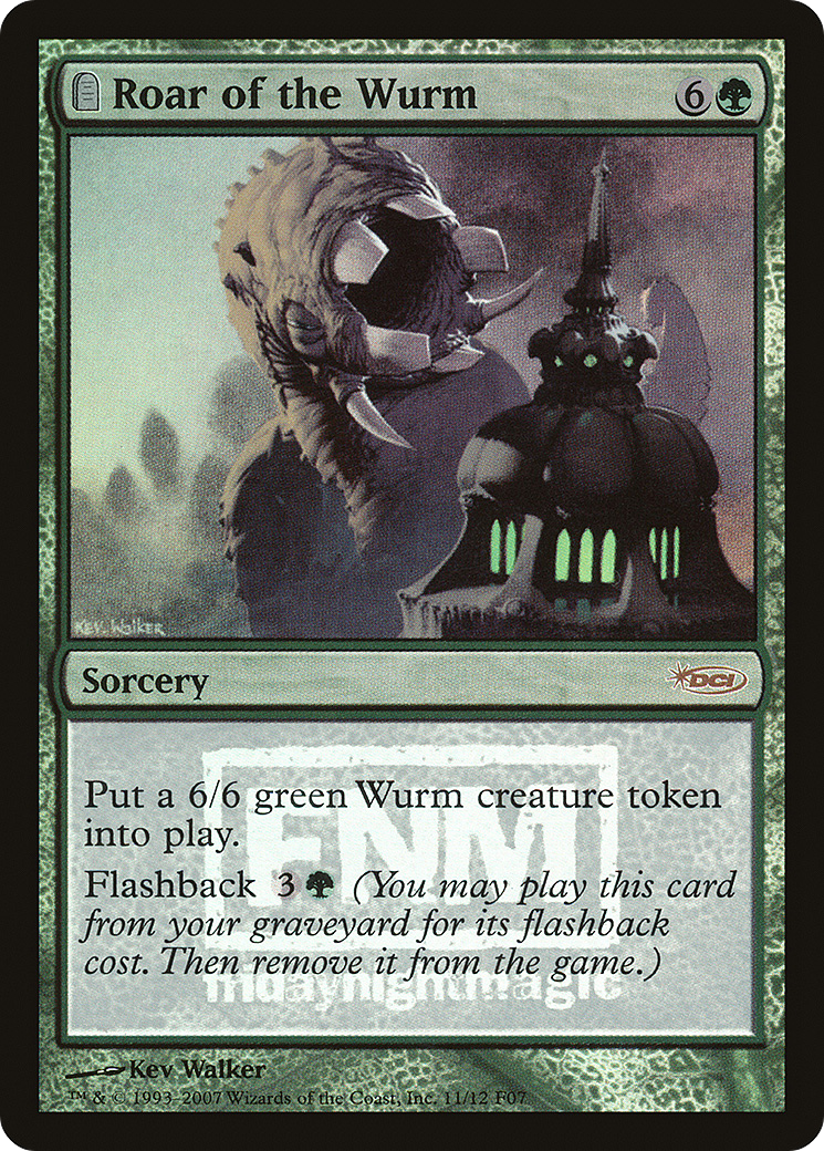 Image of Roar of the Wurm [Friday Night Magic 2007]
