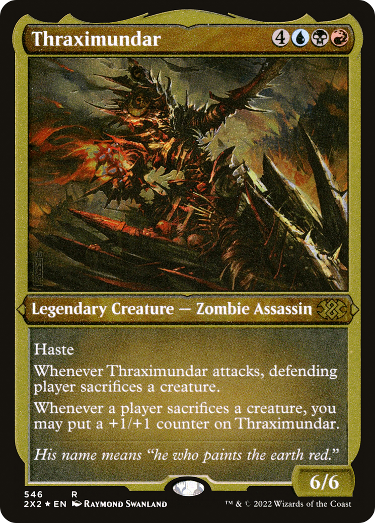 Image of Thraximundar (Foil Etched) [Double Masters 2022]