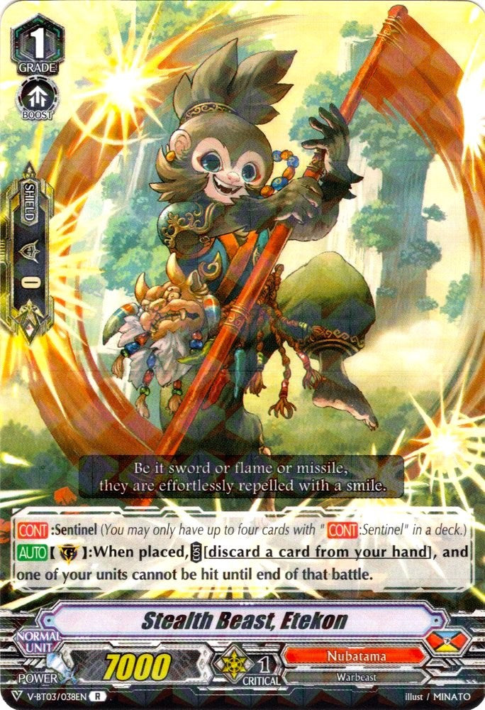 Image of Stealth Beast, Etekon (V-BT03/038EN) [Miyaji Academy CF Club]