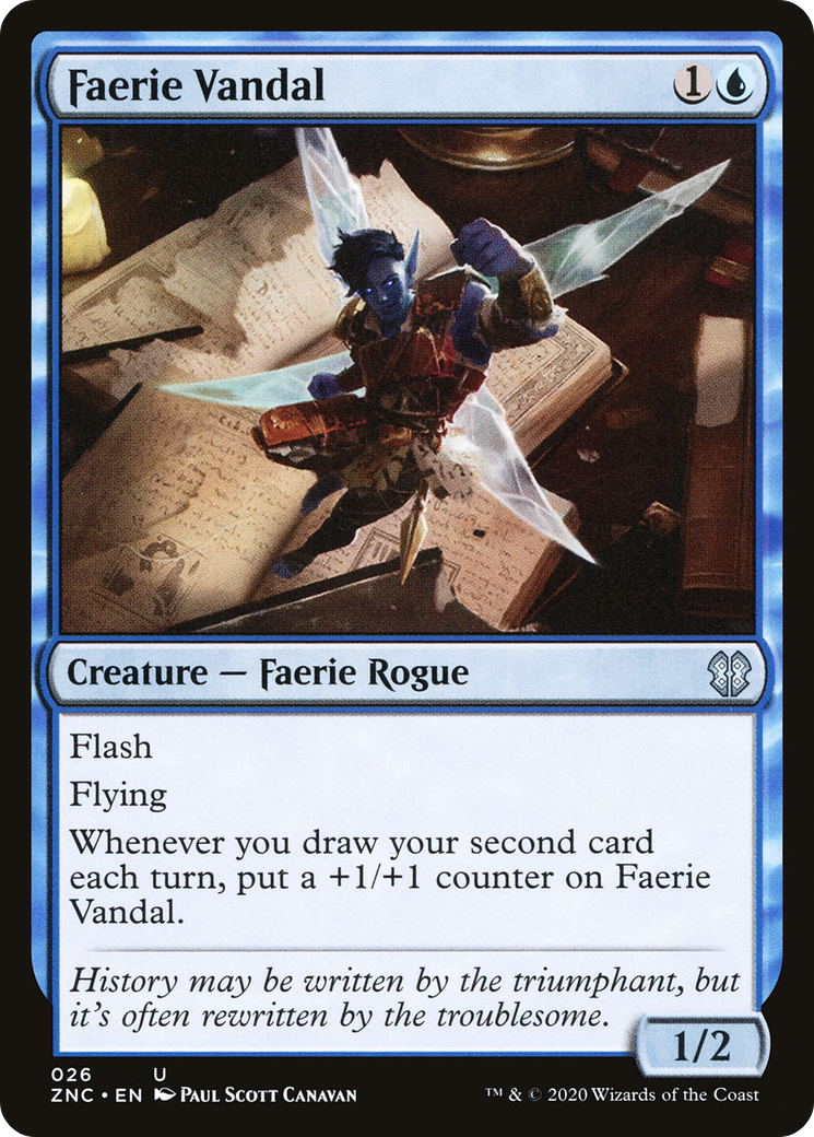 Image of Faerie Vandal [Zendikar Rising Commander]