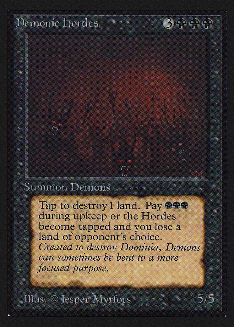 Image of Demonic Hordes [International Collectors' Edition]