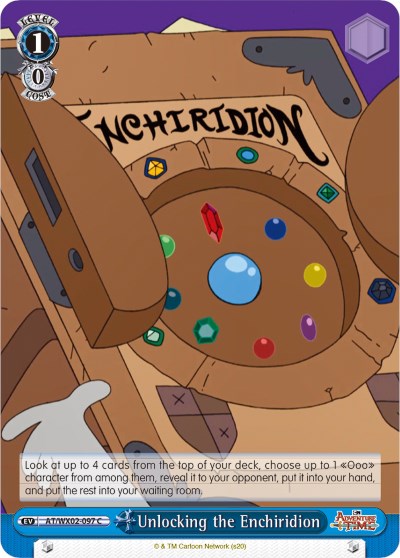 Image of Unlocking the Enchiridion (AT/WX02-097 C) [Adventure Time]
