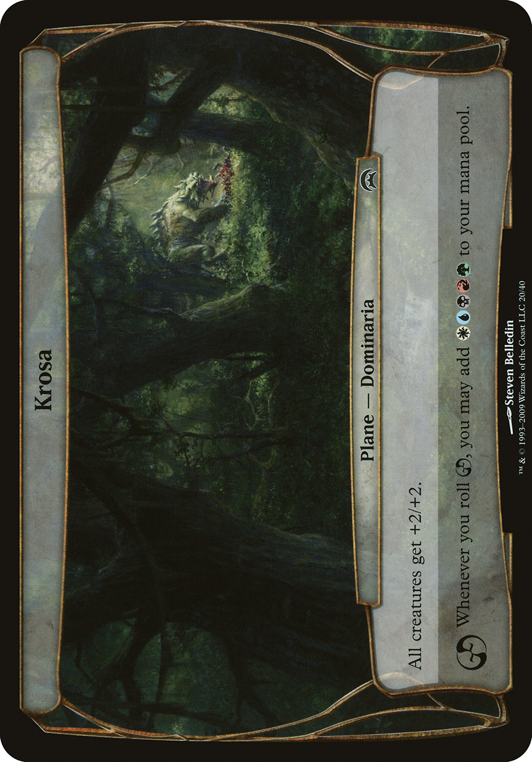 Image of Krosa (Planes) [Planechase Planes]