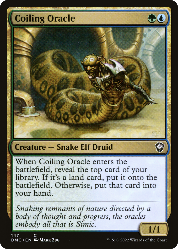 Image of Coiling Oracle [Dominaria United Commander]