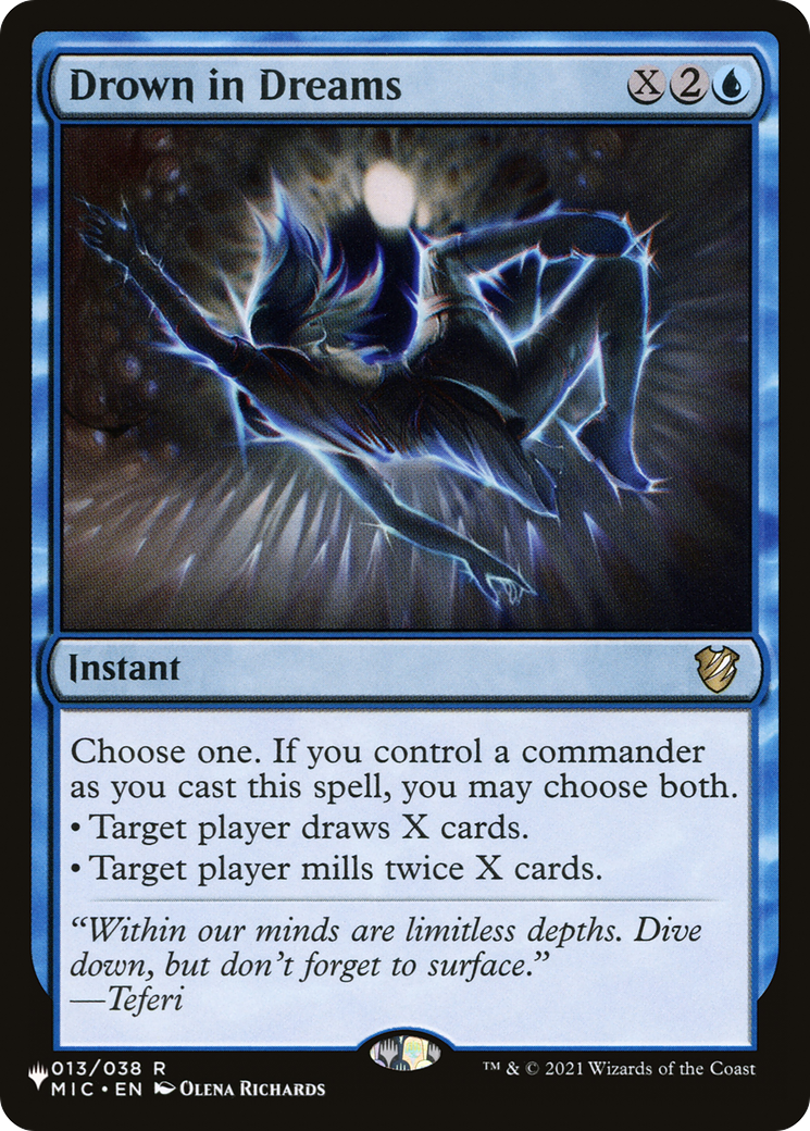 Image of Drown in Dreams [The List]