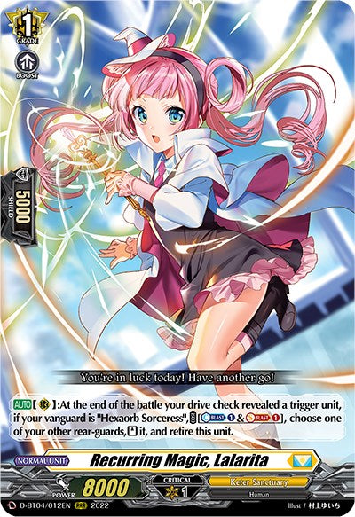 Image of Recurring Magic, Lalarita (D-BT04/012EN) [Awakening of Chakrabarthi]