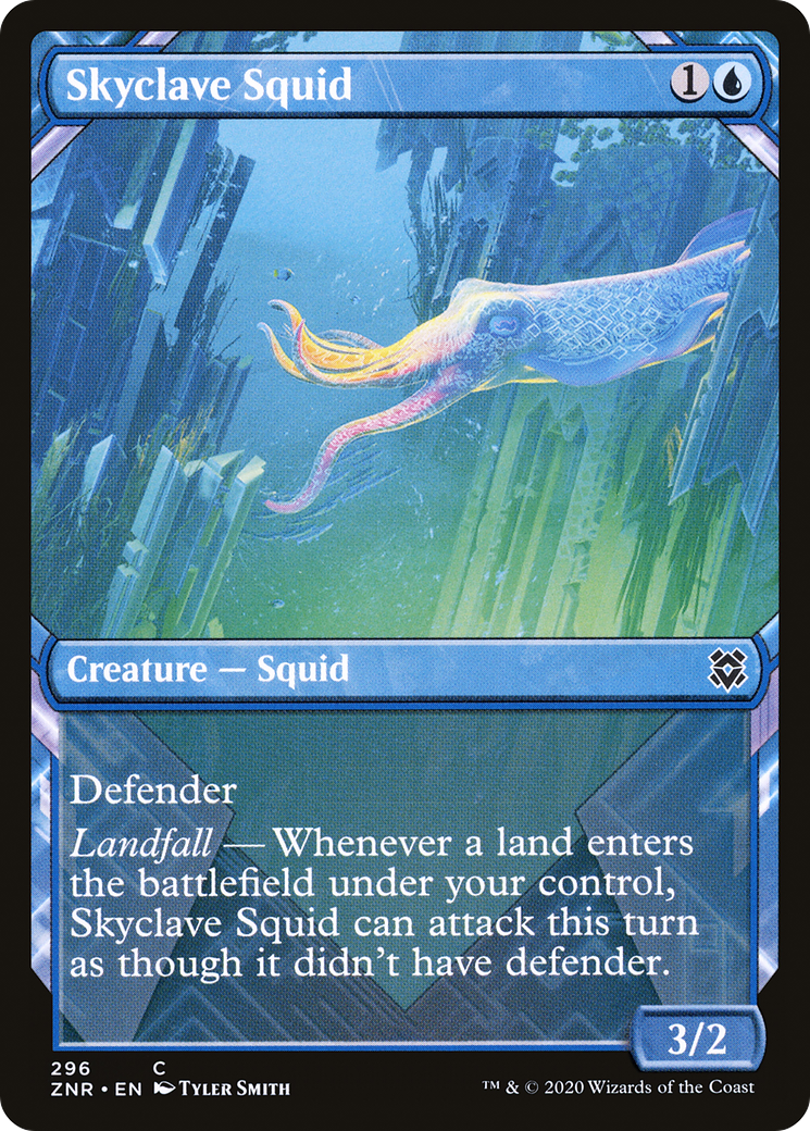 Image of Skyclave Squid (Showcase) [Zendikar Rising]