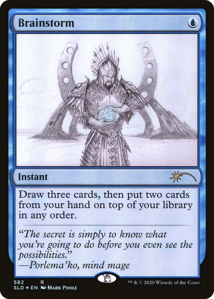 Image of Brainstorm (Sketch) [Secret Lair Drop Promos]