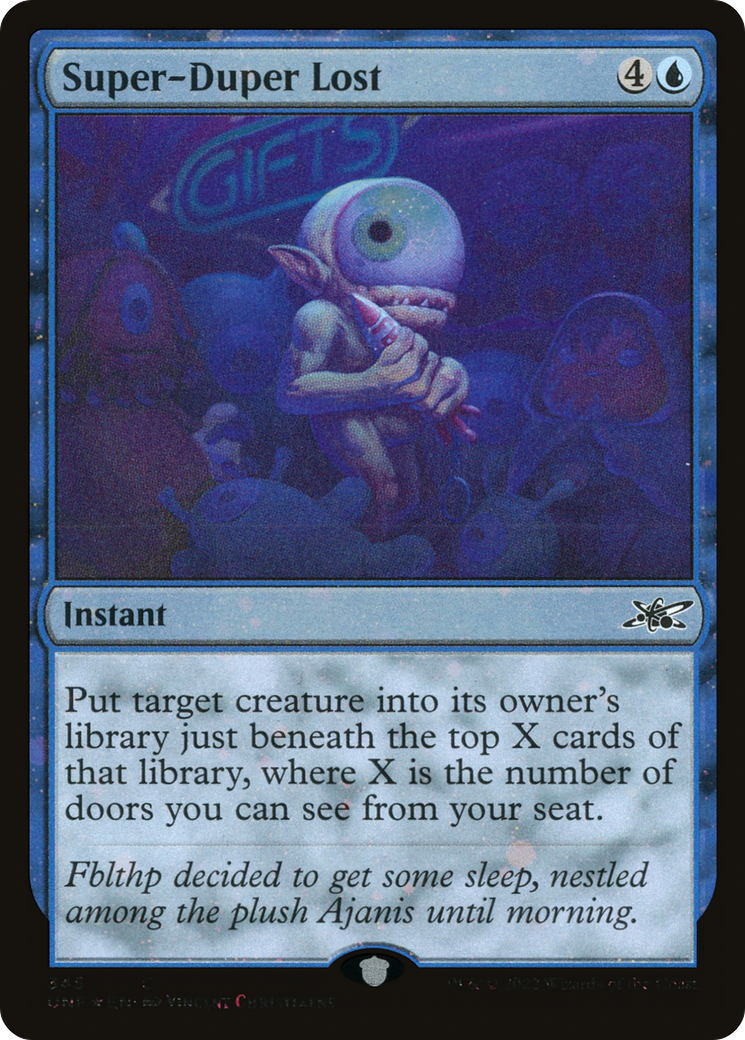 Image of Super-Duper Lost (Galaxy Foil) [Unfinity]