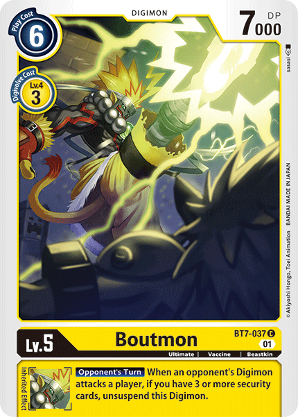 Image of Boutmon [BT7-037] [Next Adventure]