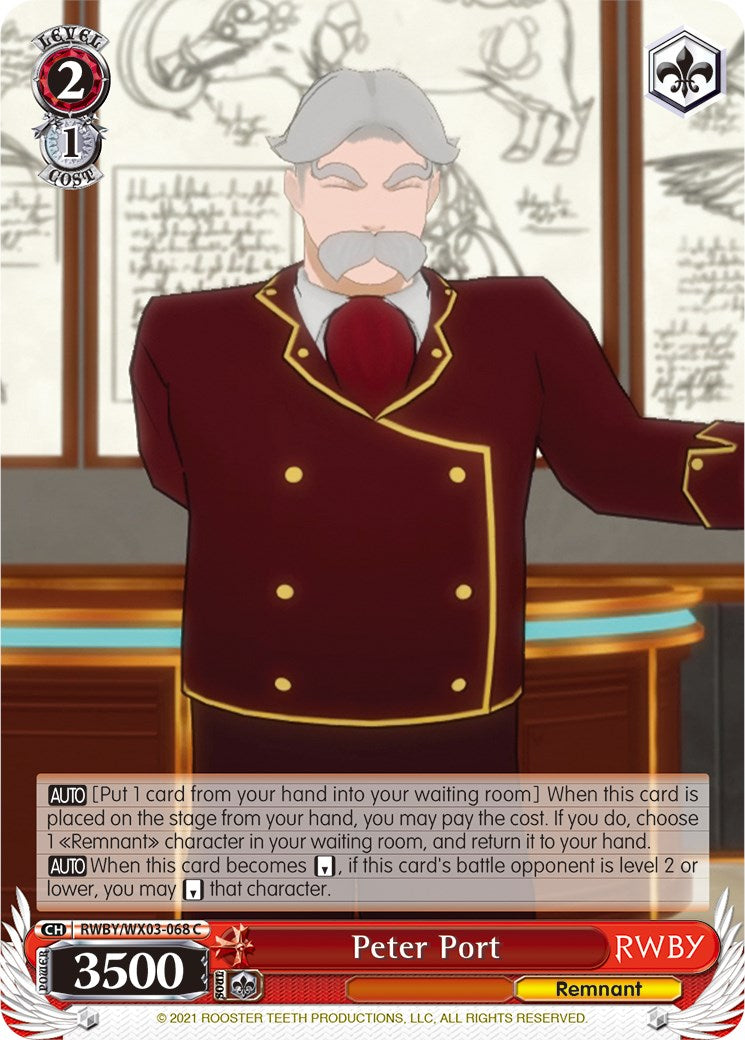 Image of Peter Port (RWBY/WX03-068 C) [RWBY]
