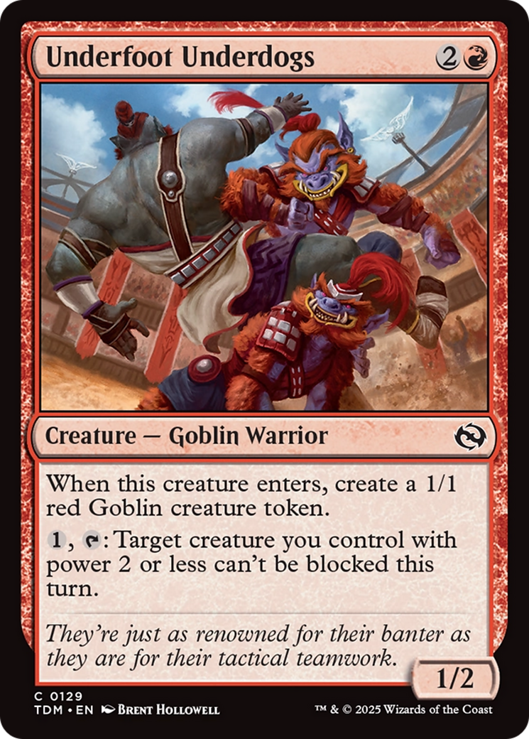Image of Underfoot Underdogs [Tarkir: Dragonstorm]