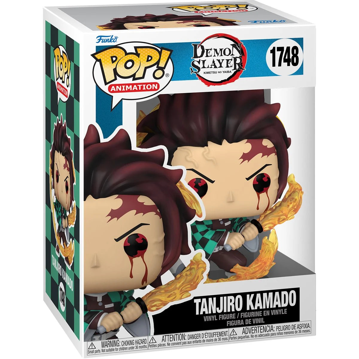 Image of Funko Pop! Animation: Demon Slayer: Tanjiro Kamado -Sun Breathing #1748