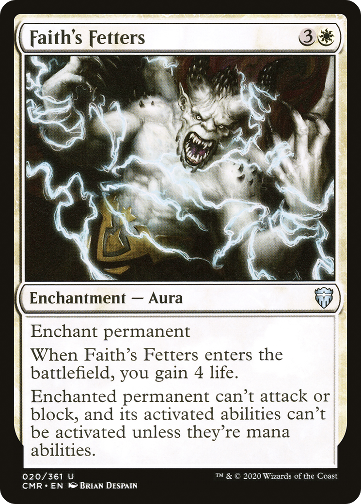 Image of Faith's Fetters [Commander Legends]