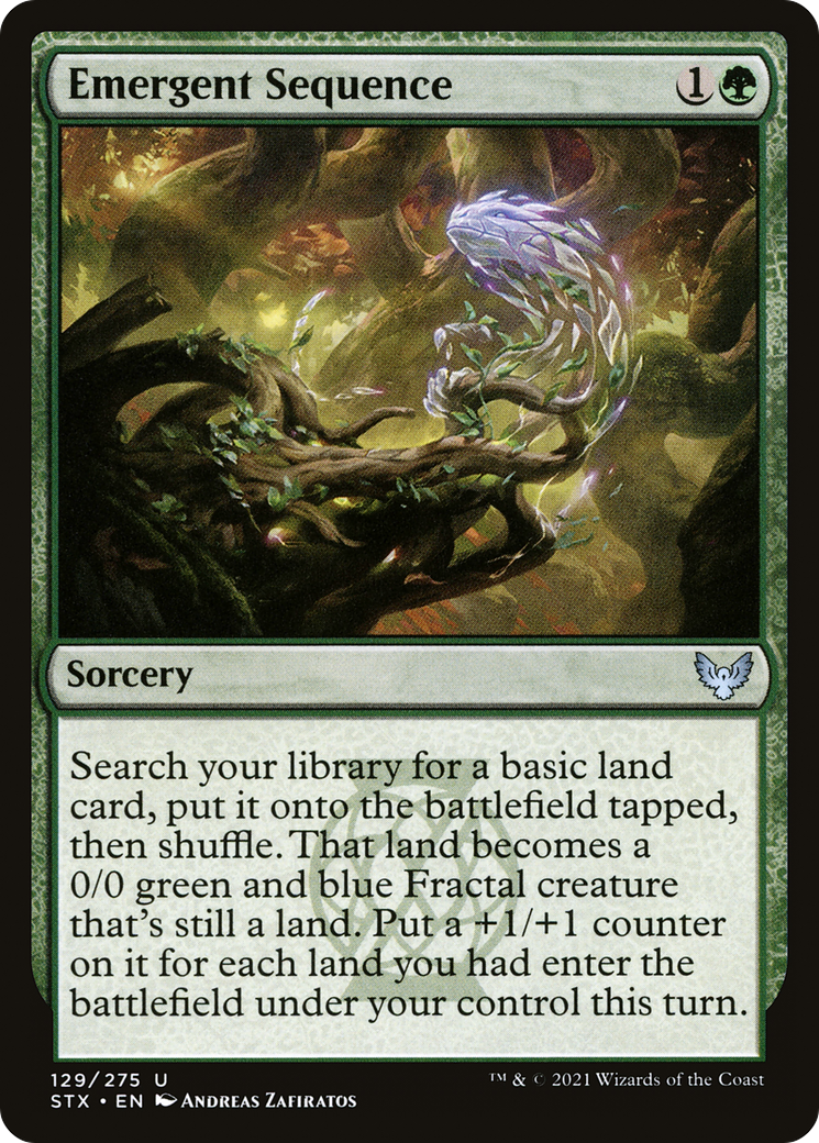 Image of Emergent Sequence [Strixhaven: School of Mages]