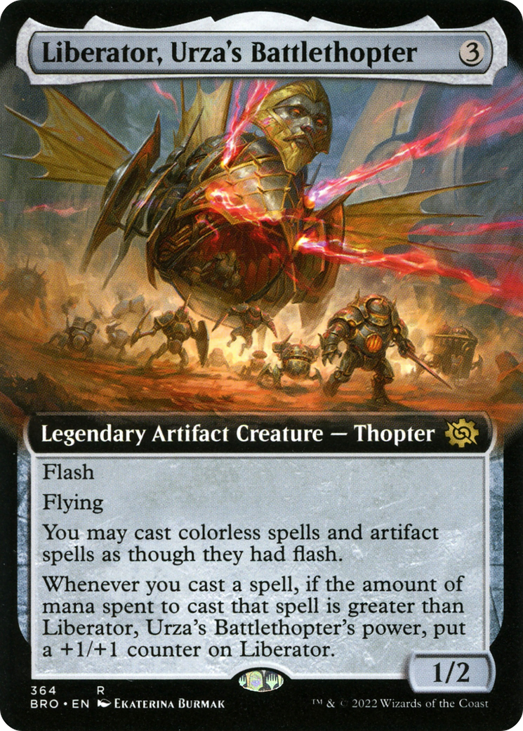 Image of Liberator, Urza's Battlethopter (Extended Art) [The Brothers' War]