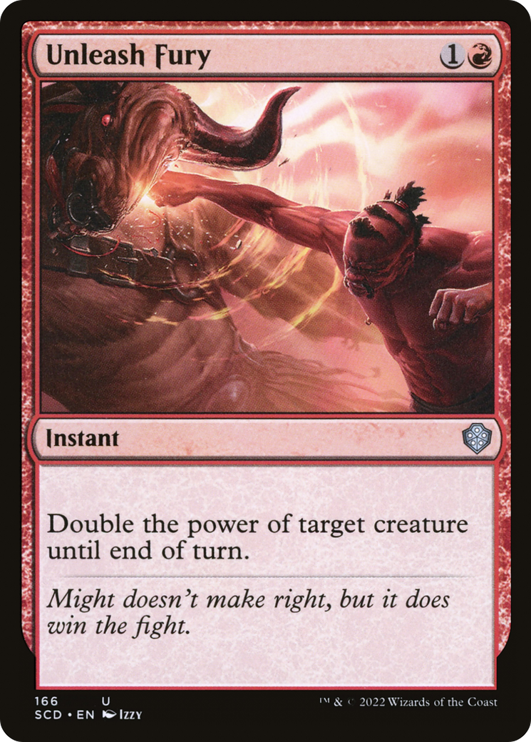 Image of Unleash Fury [Starter Commander Decks]